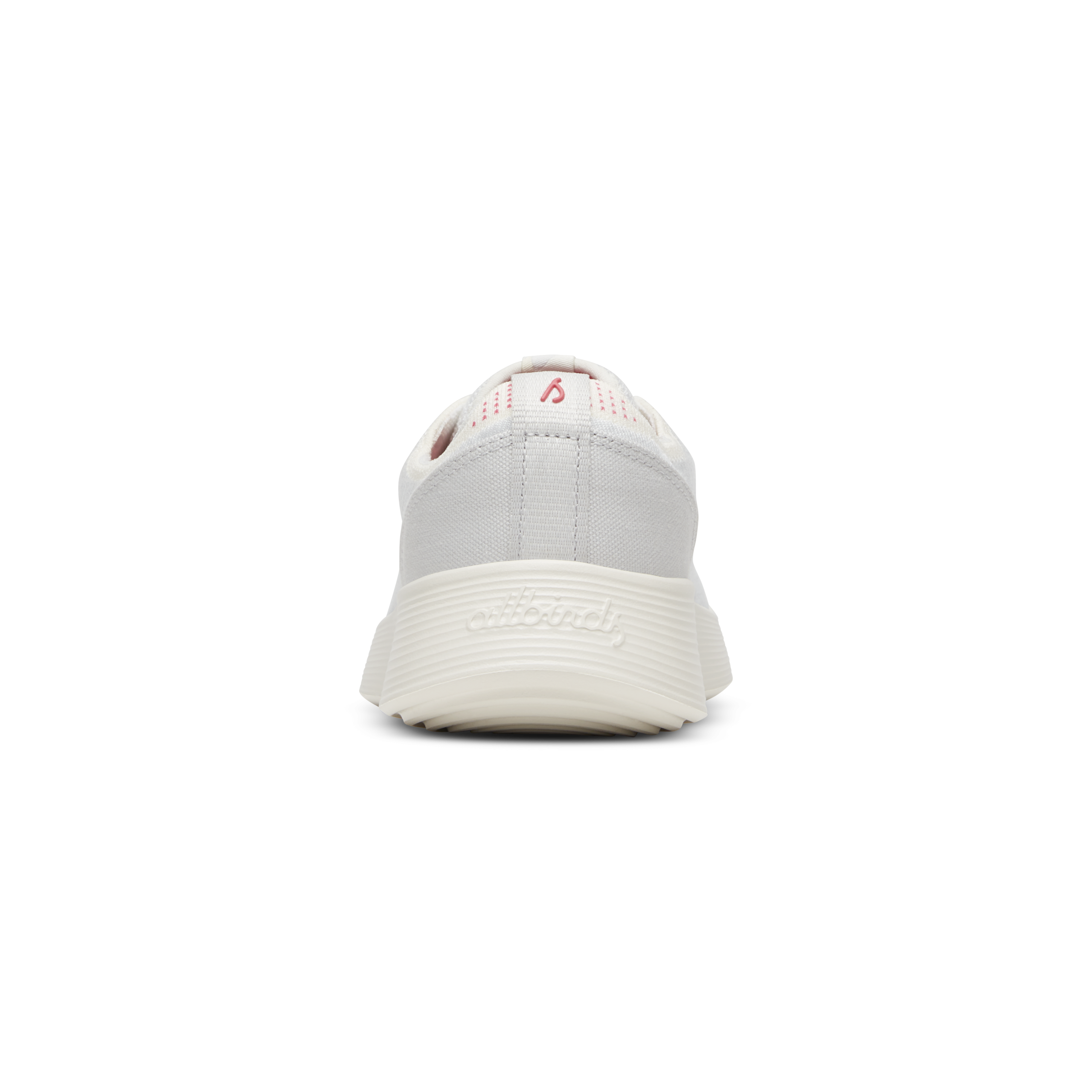 Women's Tree Runner Go - Blizzard/Vivid Red (Natural White Sole) - Image 3